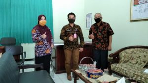 Silaturahim dengan bapak Kasi SMP DInas Pendidikan Kabupaten Kediri Bpk. Dr. Nur Miftahul Fuad, S. Pd., M. Pd.