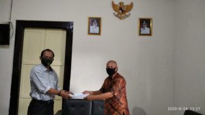 Silaturahim dengan bapak Kepala Cabang Dinas Pendidikan wilayah Kediri Bpk. Drs. Sumiarso, M. Si.